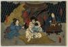 KUNISADA I, Utagawa, a.k.a. TOYOKUNI III: "Kabuki Scene".