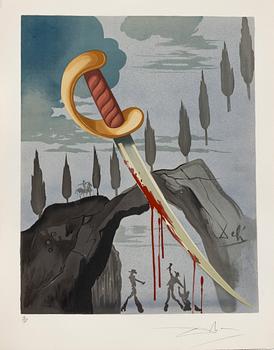 Salvador Dalí, Whoever Takes Carmen Away Must Pay with His Life" from "Carmen