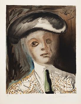 Salvador Dalí, Portrait of the Bullfighter Hero, Escamillo" from "Carmen