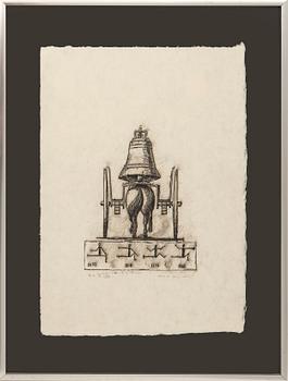 Max Ernst, From the series "The Ballad of the Soldier", 1972.