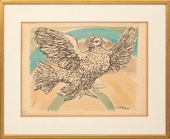 Pablo Picasso, After, "Colombe volant (To the rainbow)