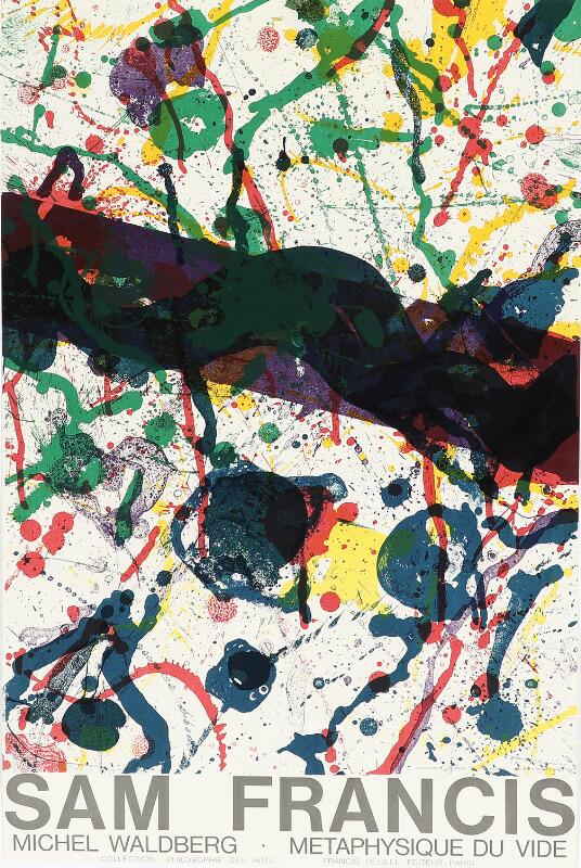 Sam Francis, Exhibition poster