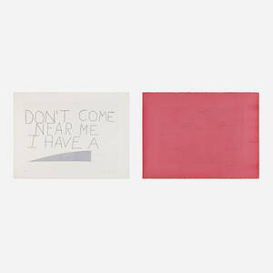 Untitled (two works)