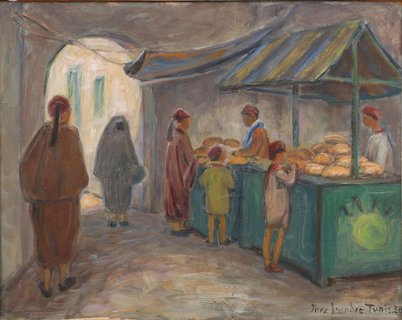 MOTIV FRÅN TUNIS.