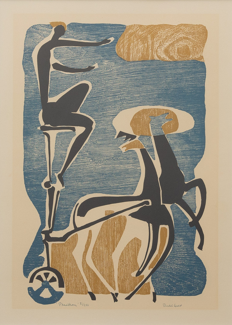 Betitlad, litografi nr 81/250, signerad.