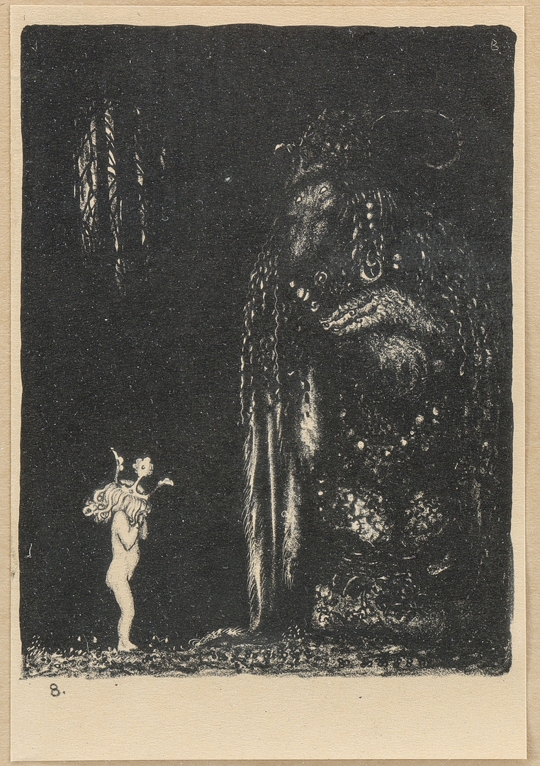 "- En sådan eländig liten bleknos! Sa' trollet", ur "Troll", 1915.