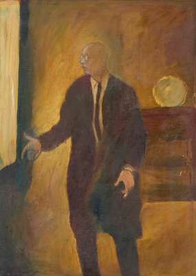 MAN IN INTERIOR