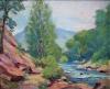 - A RIVER RUNS THROUGH - ORIGINAL OIL PAINTING