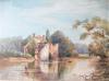 - SCOTNEY CASTLE - ORIGINAL WATERCOLOR - C. 1905