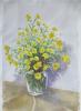 - YELLOW BOUQUET - LISTED ARTIST WATERCOLOR
