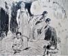 - CHIEF OF THE SUN WORSHIPERS - DRAWING - C.1930