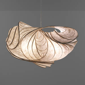 Hanging light sculpture