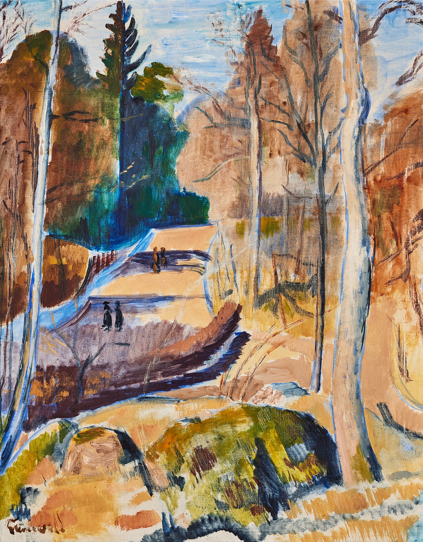 Isaac Grünewald, Vårlandskap.