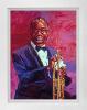Satchmo Mixed Media Original by