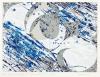 Dorothea Rockburne, Rephasing the Moon in the Milky Way If the Moon Were Constructed of Two Rectangles.