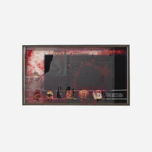 Analogue/Digital Transmission Switchover: Evening Standard/Digital UK, London 2 (from the Television Transition Horror Vitrines series)