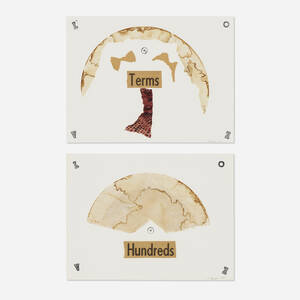 Terms and Hundreds (diptych)