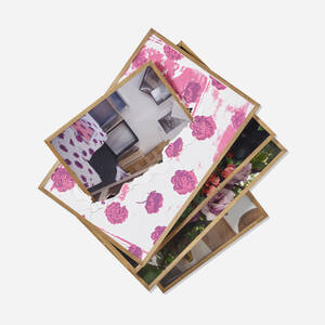 Fall 2009 (Frame Backs and All in Studio, 2 Screen Flower Print, Flowers Outside Silk Flowers Show in LA 3, Flowers on Walk With Andrea/Terry/Cindy 1)