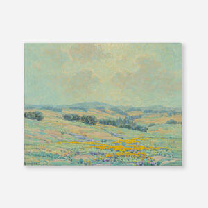 Rolling Hills with Poppies and Lupine