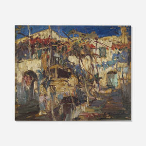 Constantin Aleksandrovich Westchiloff, Market Scene