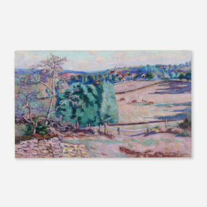 Armand Guillaumin, Le patruage des granges à Crozant