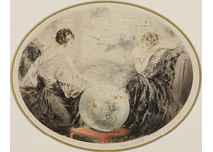 Louis Icart, Japanese goldfish