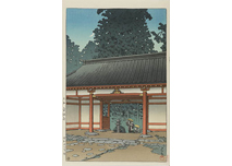 Kawase Hasui, Tsubosaka temple, Yamato
