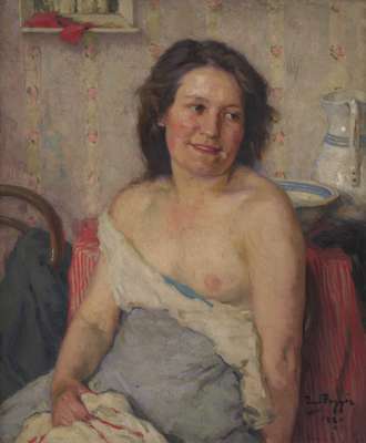 WOMAN BATHING