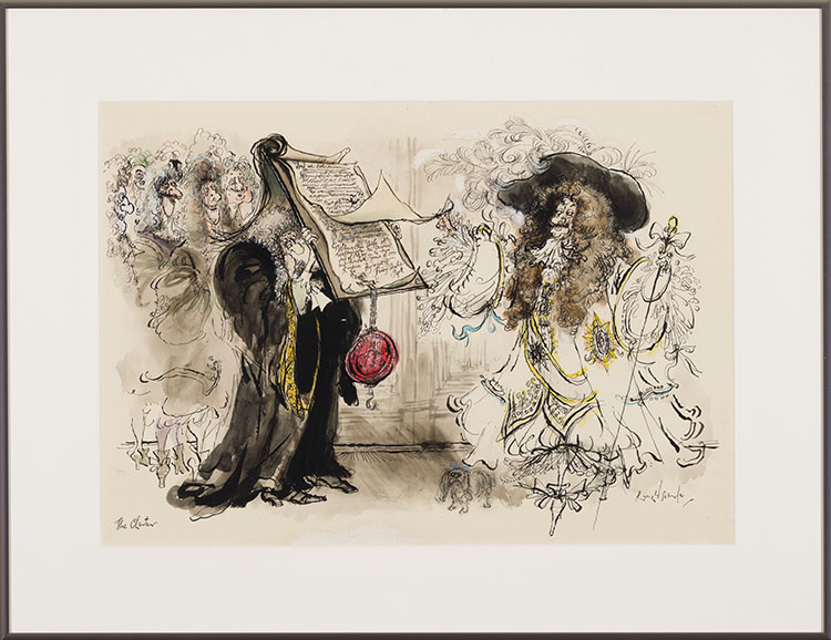 Ronald Searle, The Charter (#00025)