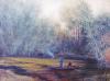 J.R. DICKINSON - HUNTING - LISTED ARTIST WATERCOLOR - C. 1880