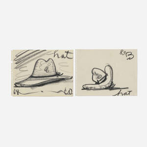 Claes Oldenburg, Hat (two works)