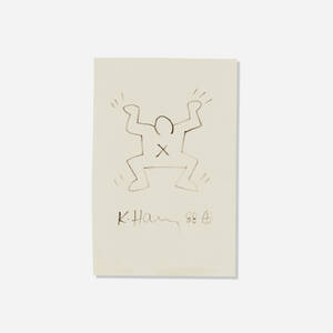 Keith Haring, Untitled (Pop Shop Drawing)