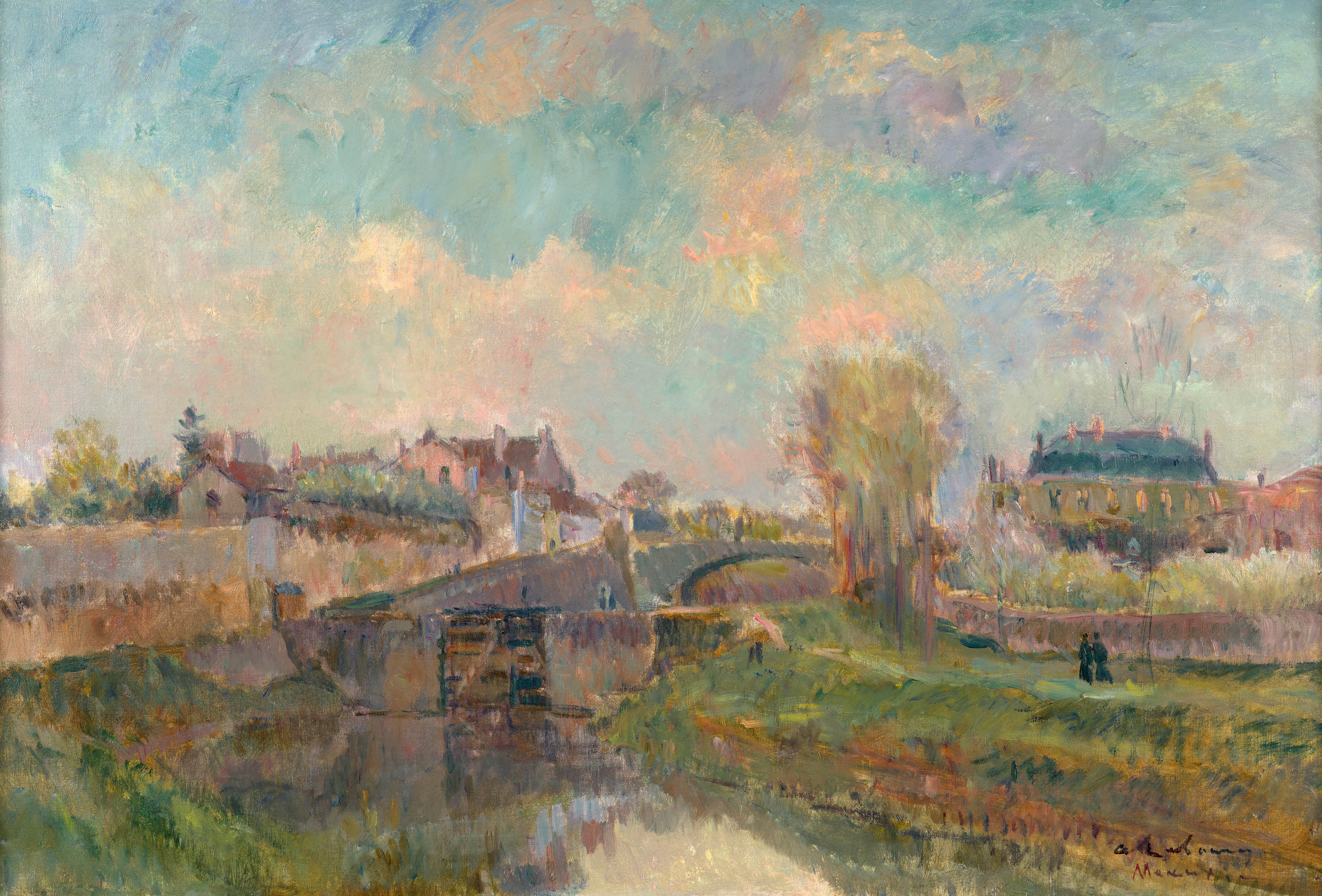 Le Printemps à Meaux - circa 1905