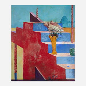 Stairway and Still Life