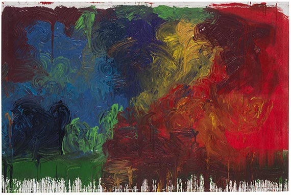 Hermann Nitsch, Schüttbild