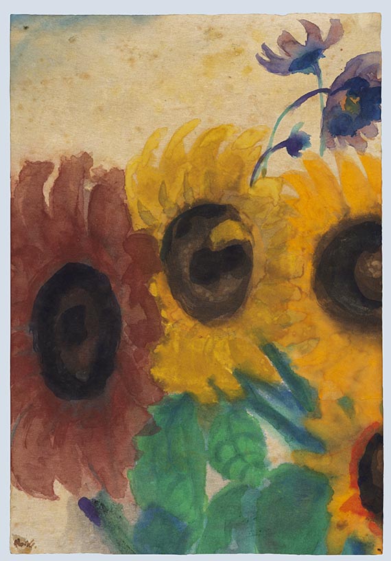 Emil Nolde, Sonnenblumen