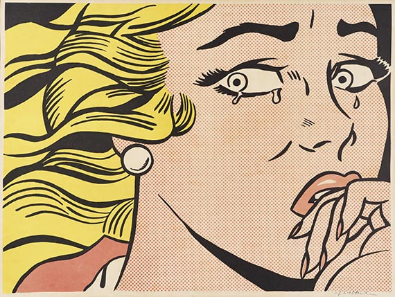 Roy Lichtenstein, Crying Girl