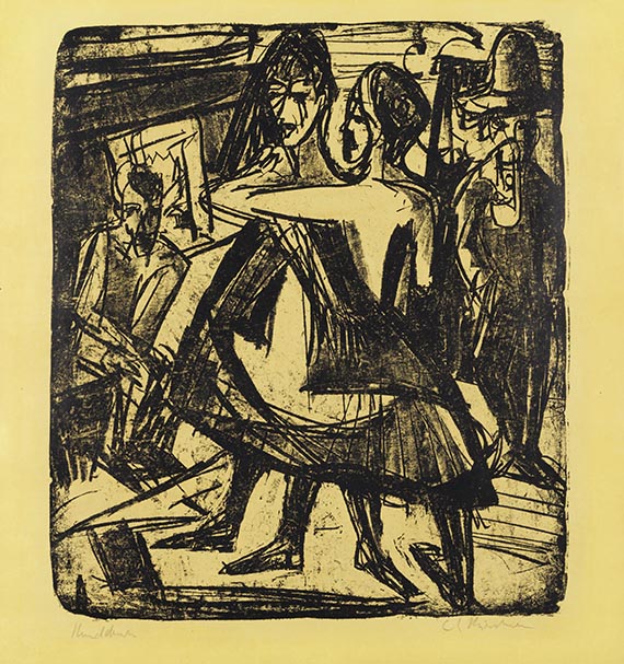 Ernst Ludwig Kirchner, Tanzende Mädchen