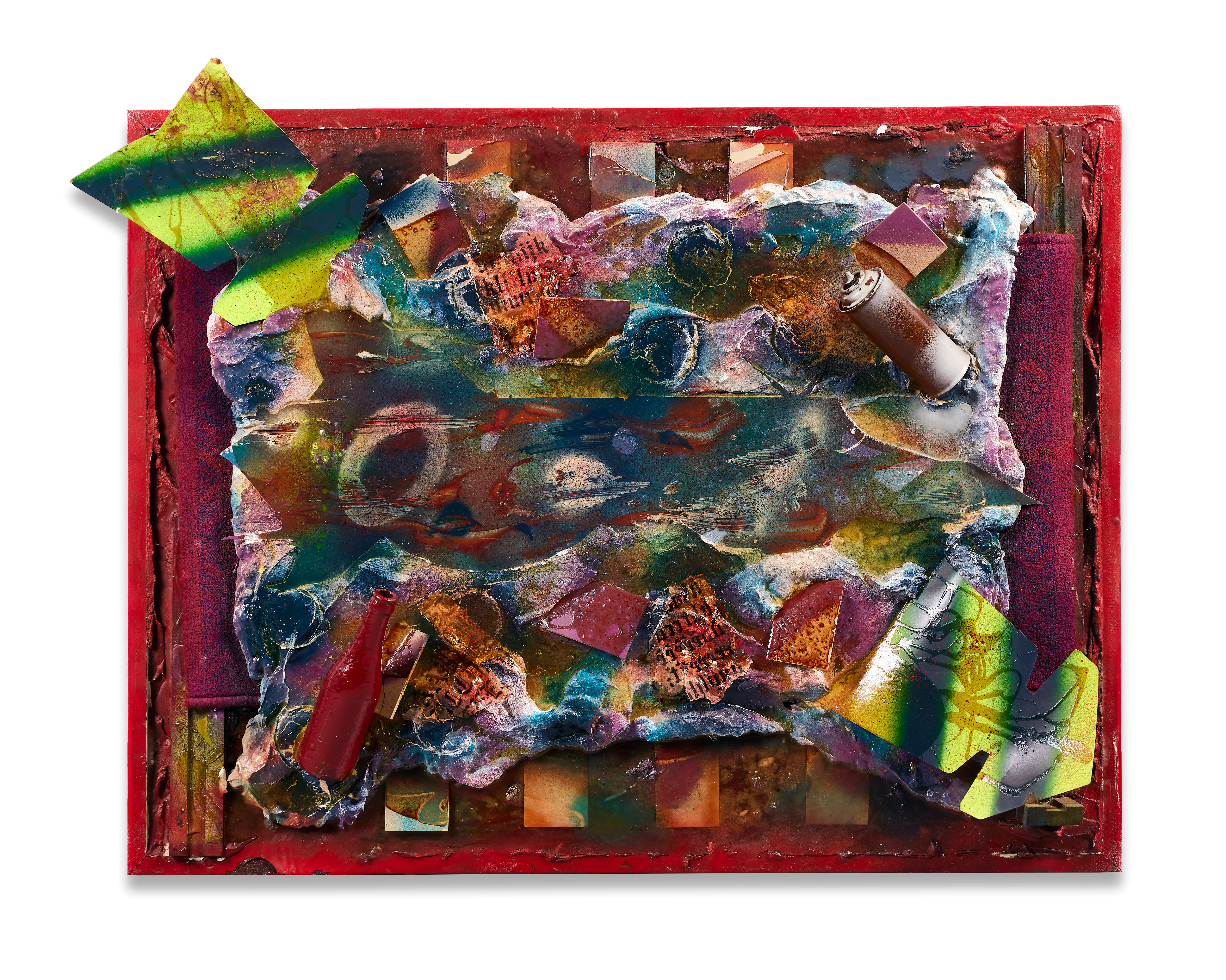 Ripped Brail Twice Fresco  - circa 1983-1984