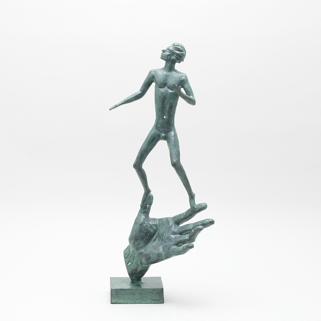 efter, "Guds hand", skulptur, Millesgårdens Collection.