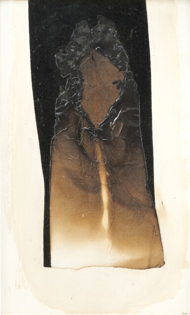 Alberto Burri, Combustione