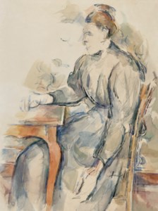 Femme assise (Madame Cezanne)