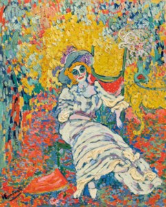 Maurice de Vlaminck, La Femme au chapeau
