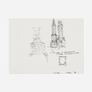Skyscraper for NYC elevation drawing