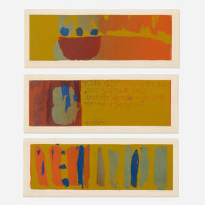 este minuto; earthworld; blue zenith (Unique) (three works)