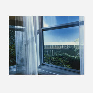 Untitled (baseball field through window) (from the Early Work series)
