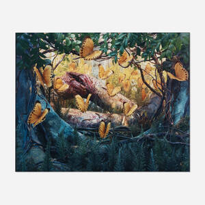Untitled (leg birthing butterflies)