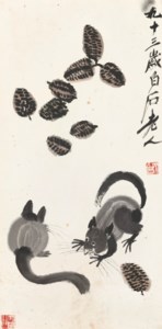 Squirrels and Pinecones