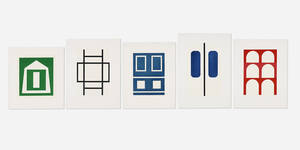 Untitled (five works)