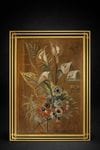 « Bouquet aux arums et anémones ».
